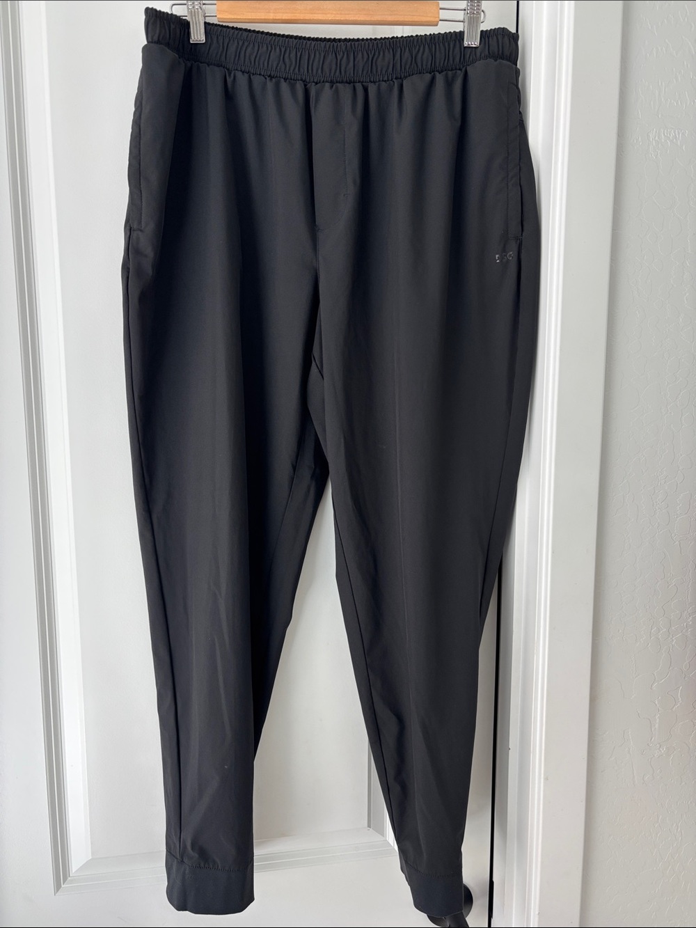 Men's DSG Black Performance Jogger Pants size large